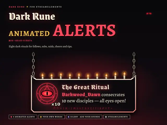 Dark Rune Alerts alerts preview