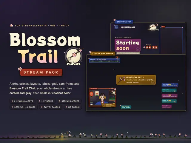 Blossom Trail Stream Pack stream pack preview