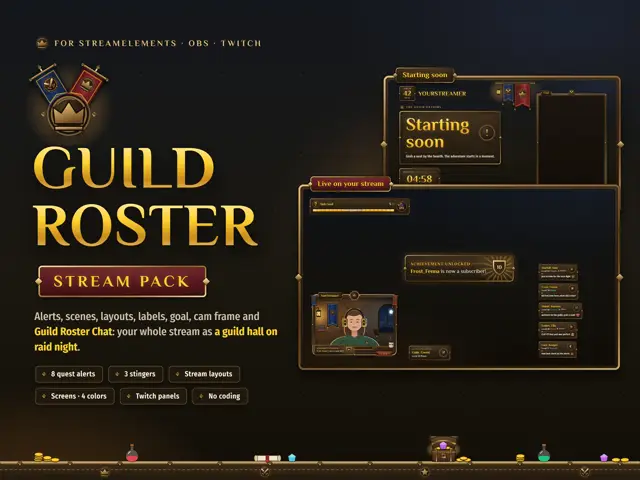 Guild Roster Stream Pack stream pack preview