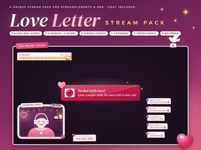 Love Letter Stream Pack stream pack preview