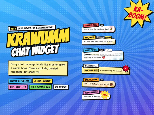 Krawumm Chat chat widget preview