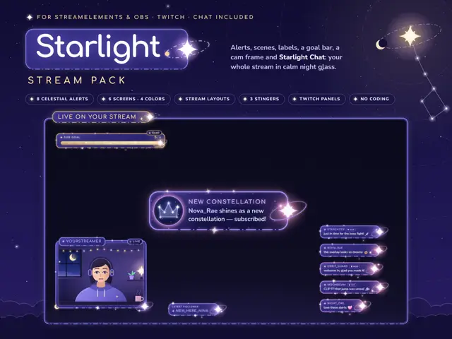 Starlight Stream Pack stream pack preview